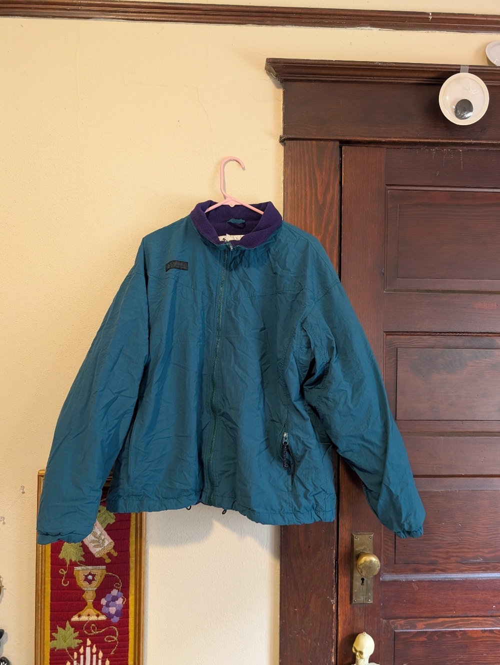 Vintage Columbia Green‎ Nylon Jacket